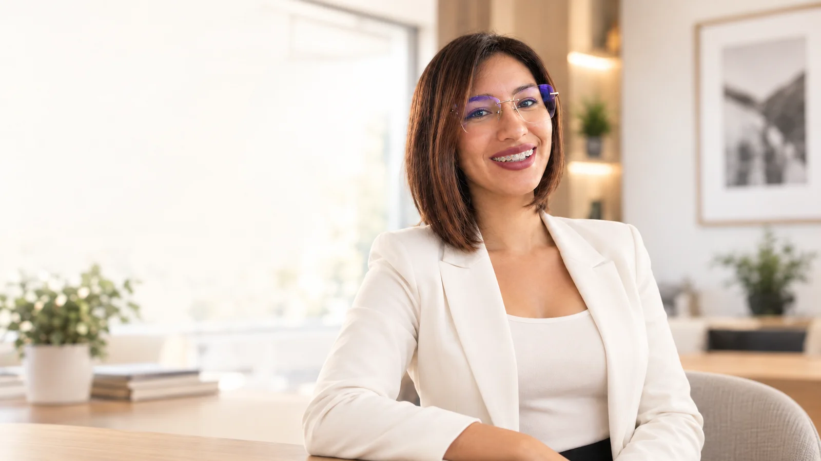 Vero Antezana en un interior residencial